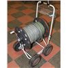 Image 1 : MOBILE 4 WHEEL HEAVY DUTY GARDEN HOSE REEL CART