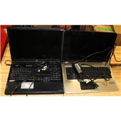 LOT OF 2 LAPTOPS, UNTESTED