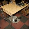 Image 1 : ADJUSTABLE SEWING TABLE WITH 1 DRAWER.