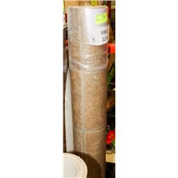 8) 12' X 4' ROLL OF VINYL