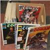 Image 1 : BOX OF CONAN THE BARBARIAN COMIC BOOKS.
