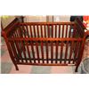 Image 1 : WOOD FRAMED CRIB/DOLL BED