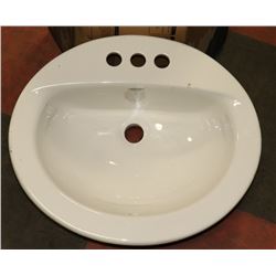 AMERICAN STANDARD COUNTERTOP SINK.
