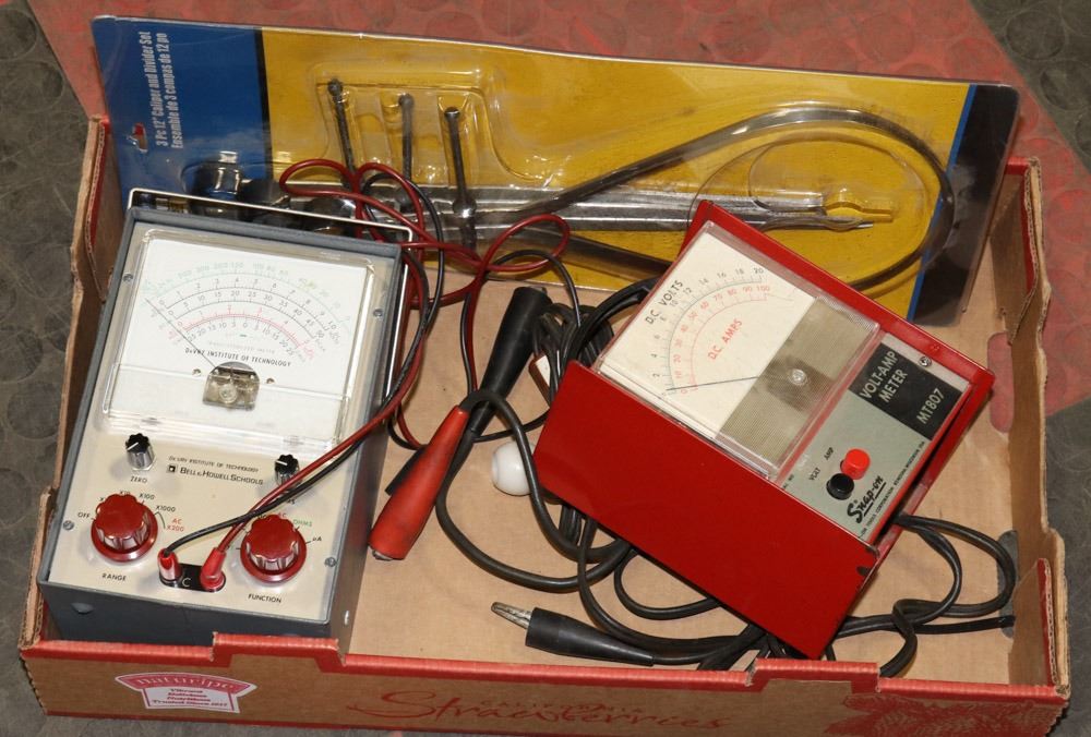 SNAP ON VOLT AMP METER, BELL & HOWELL
