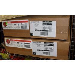 2 CASES OF 20" RED BUFFING PADS