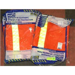 LOT OF 3 NORTH 2XL COVERALLS