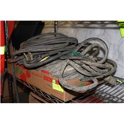 FLAT OF INDUSTRIAL EXTENSION CORDS.