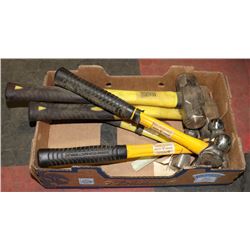 FLAT OF 5 HAMMERS.
