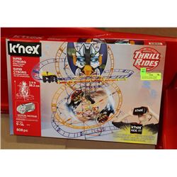 K'NEX 808 PC SUPER CYBORG ROLLER COASTER BUILDING
