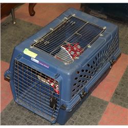 SMALL DOG KENNEL WITH SOFT MAT AND CANINE FRIENDLY