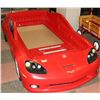 Image 1 : CORVETTE RACECAR BED WITH WORKING HEADLIGHTS