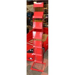 STAND UP 6 SHELF NESTLE KITKAT DISPLAY CASE