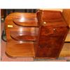 Image 1 : VINTAGE WOOD PHONE TABLE.