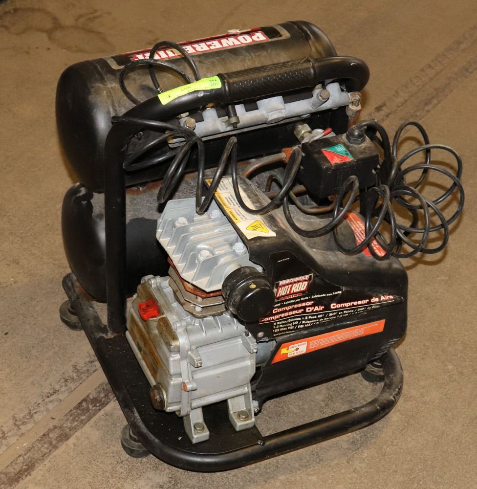 Powerbuilt Air Compressor POWERBUILT 5 GALLON AIR COMPRESSOR