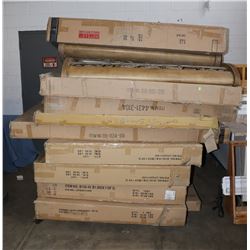 PALLET OF ASSORTED HEADBOARDS AND FOOTBOARDS