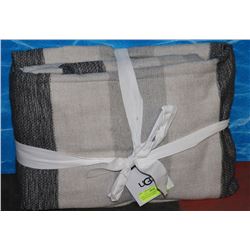 NEW UGG OCEANSIDE 100% COTTON QUEEN SZ BLANKET