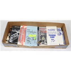 ASST OFFICIAL NFL BOOKS PAMPHLETS AND OFFICIAL'S