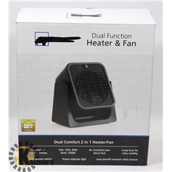 MAINSTAYS DUAL FUNCTION HEATER & FAN 1500 W
