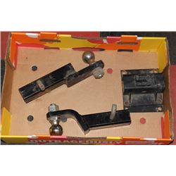 FLAT W/TWO 2 INCH HITCHES EACH WITH