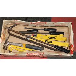 BOX W/12-PC WRECKING BAR SET INCL. 5-PC