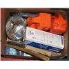Image 1 : BOX OF AUTOMOTIVE TOOLS & SUPPLIES INCL.
