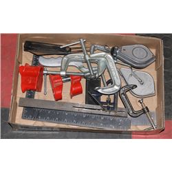 FLAT OF ASSORTED  TOOLS FROM ESTATE