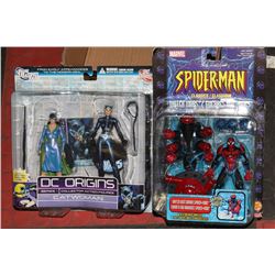 NEW SPIDERMAN AND CATWOMAN FIGURES