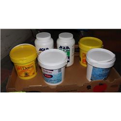 HOT TUB/SPA CHEMICALS INCL PH REDUCER, PH BOOST,