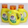 Image 1 : LOT OF 3 TIDE SIMPLY CLEAN & FRESH 1.18L LAUNDRY