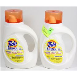 LOT OF 2 TIDE SIMPLY FREE & SENSITIVE 1.18L