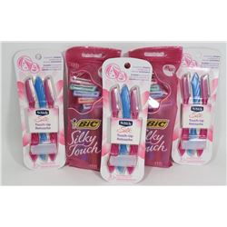 BAG OF BIC & SCHICK RAZORS