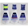 Image 1 : LOT OF 3 CREST 473ML MOUTHWASH