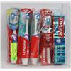 Image 1 : LOT OF COLGATE TOOTHBRUSHES WITH COLGATE ENAMEL