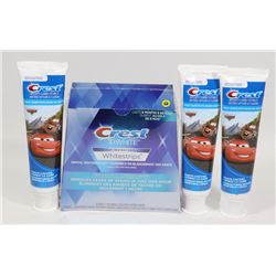 CREST 3D WHITE WHITE STRIPS WITH CREST FRUIT BLAST