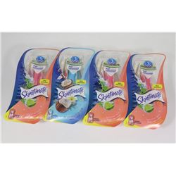 BAG OF ASSORTED SKINTIMATE RAZORS