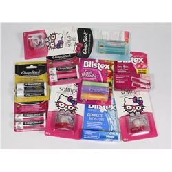 BAG OF ASSORTED LIP BALM