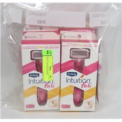 BAG OF ASSORTED RAZORS