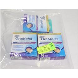 BAG OF DENTEK ORAMOIST DRY MOUTH RELIEF PATCHES