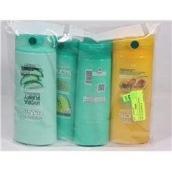 BAG OF ASSORTED GARNIER FRUCTIS SHAMPOO &