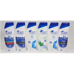 BAG OF ASSORTED HEAD & SHOULDERS SHAMPOO &