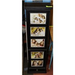 NEW OLD TOWN BONDED LEATHER TOWER STORAGE W/ NEW