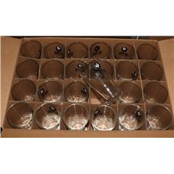 CASE OF 24 BIG ROCK BEER GLASSES