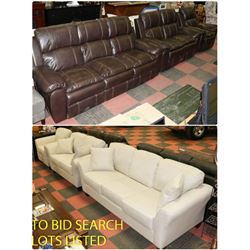 FEATURED NEW IN BOX RECLINING SOFA SETS