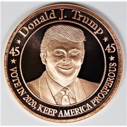 40 PCS DONALD TRUMP COPPER ROUNDS