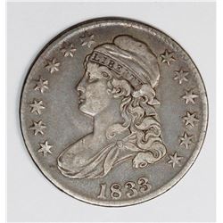 1833 BUST HALF DOLLAR