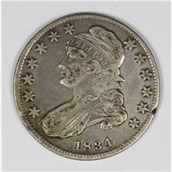 1834 BUST HALF DOLLAR