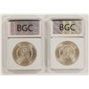 Image 2 : 1886 AND 1896 MORGAN SILVER DOLLARS