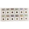 Image 2 : JEFFERSON NICKEL LOT: 12 COINS TOTAL