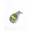 Image 2 : SILVER PERIDOT PENDANT