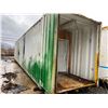 Image 2 : APPROX. 45' SHIPPING CONTAINER WITH PARTIAL CONVERSION AND SIDE DOOR